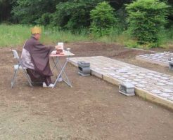 5万円の樹木葬の納骨